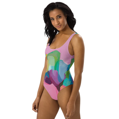 Candy Pink One-Piece Swimsuit - Milpali Swimwear