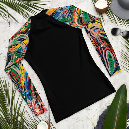 Club Tropicana by Carley Bourne - Men's Rash Guard - Milpali