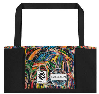 Club Tropicana Large Tote Bag with pocket - Milpali