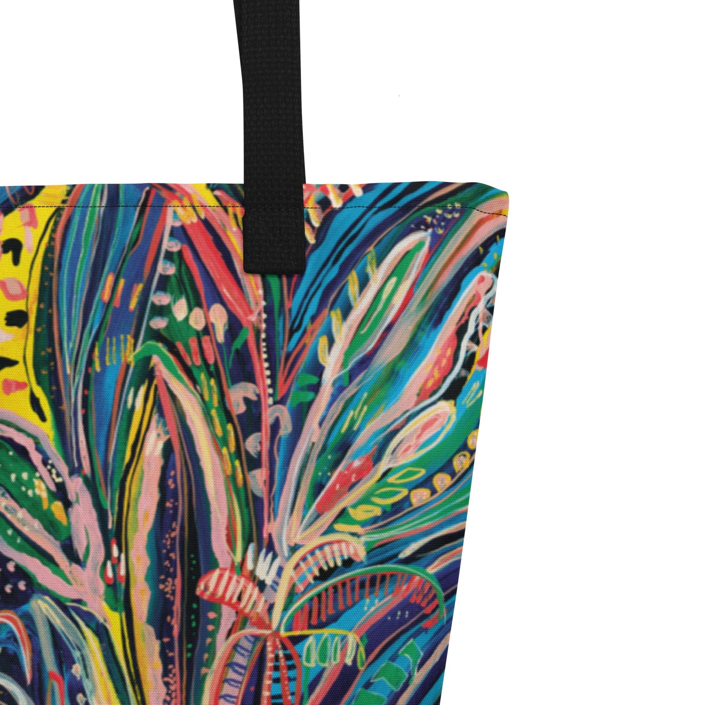 Club Tropicana Large Tote Bag with pocket - Milpali