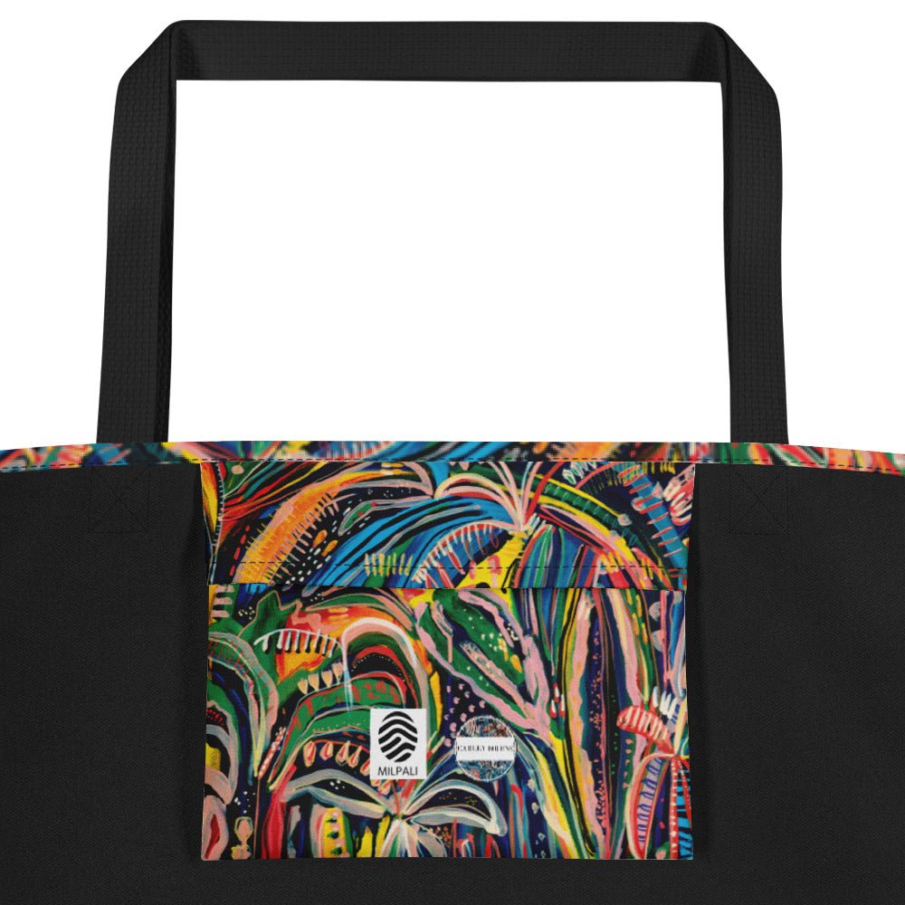 Club Tropicana Large Tote Bag with pocket - Milpali