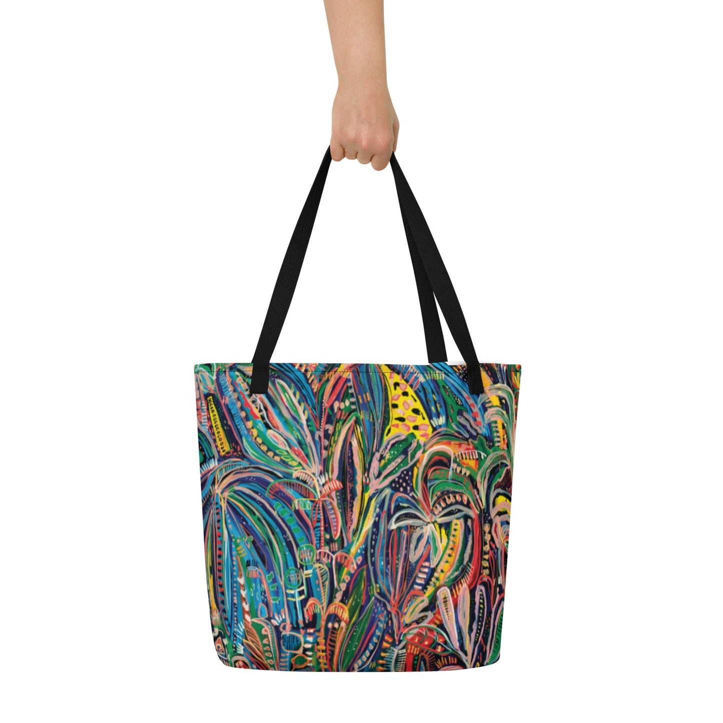 Club Tropicana Large Tote Bag with pocket - Milpali