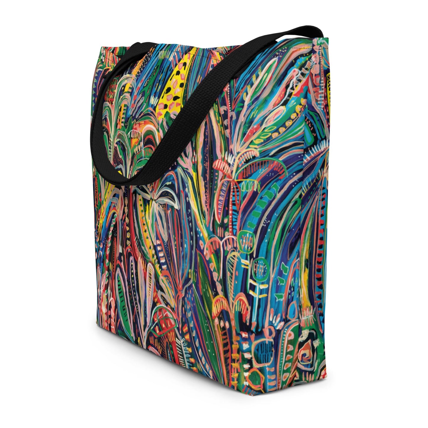 Club Tropicana Large Tote Bag with pocket - Milpali