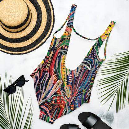 Club Tropicana one-piece Swimsuit - Milpali Swimwear