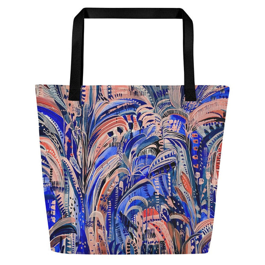 Elecric Summer Large Tote Bag - Milpali