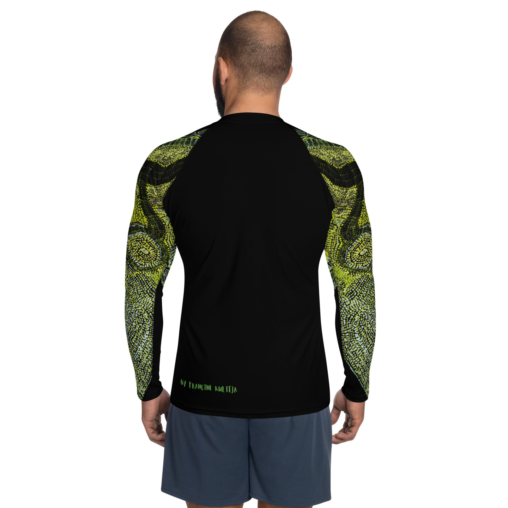 Green Path Men's Rash Guard - Milpali