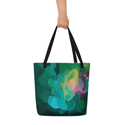 Priceless Emerald Large Tote Bag - Milpali