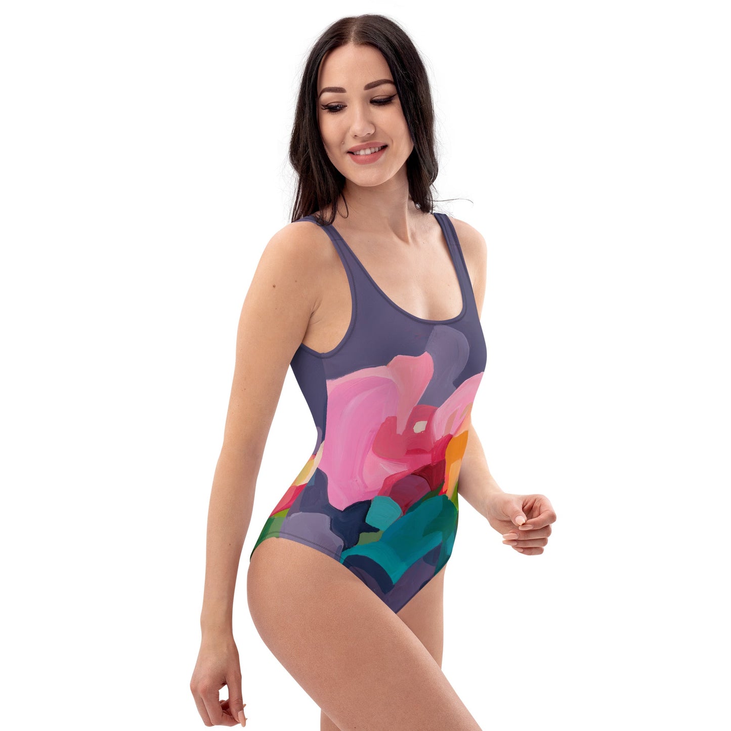 We should all be more purple - One-Piece Swimsuit - Milpali Swimwear