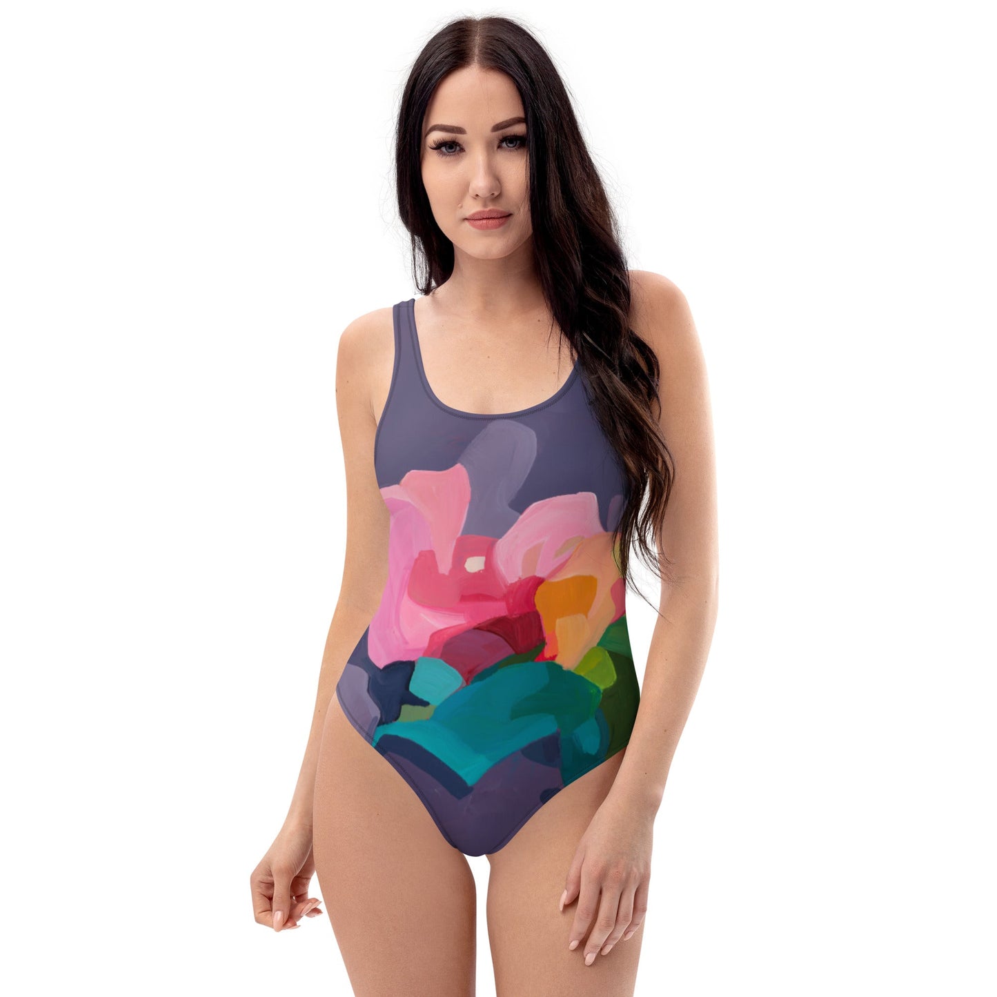 We should all be more purple - One-Piece Swimsuit - Milpali Swimwear