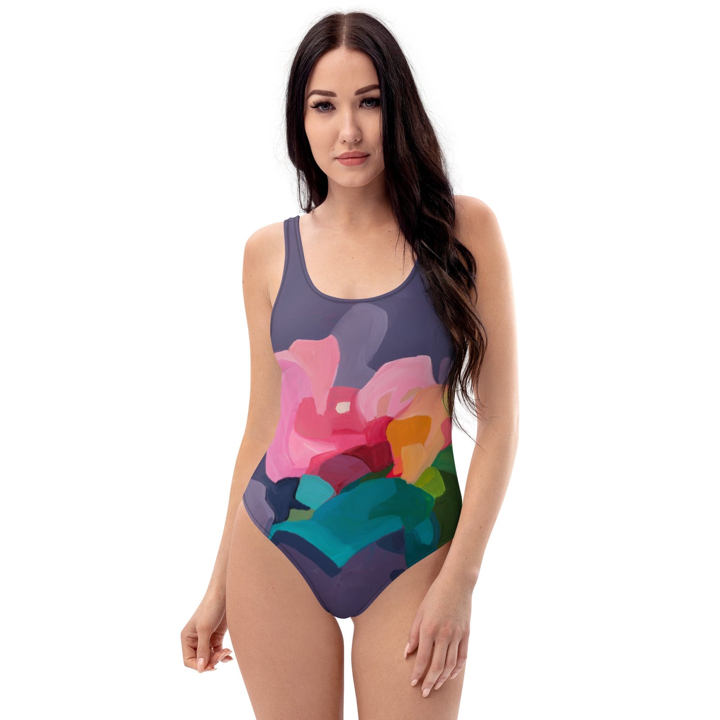 We should all be more purple - One-Piece Swimsuit - Milpali Swimwear